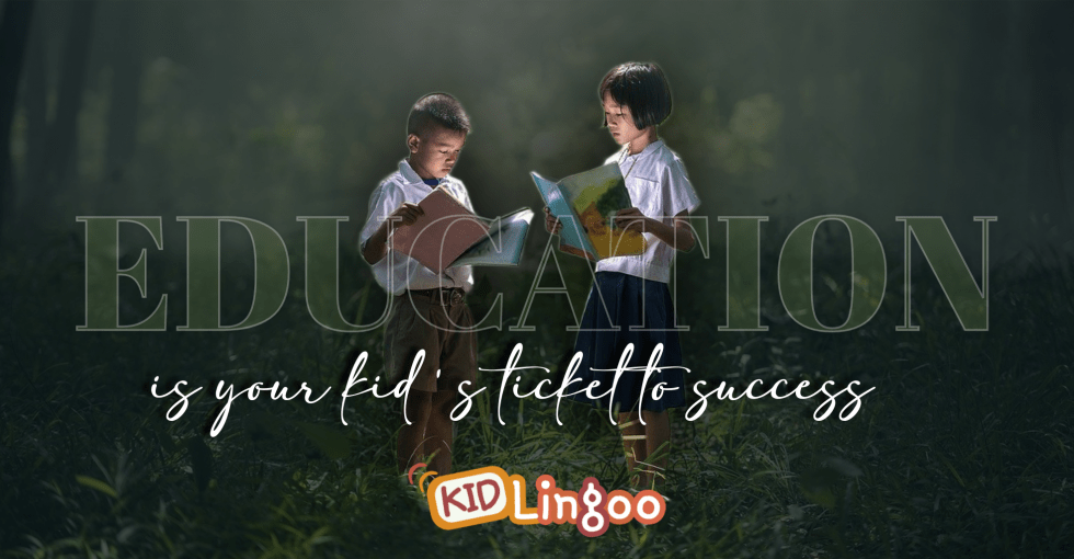 Your Kid's Ticket to Success is English Education