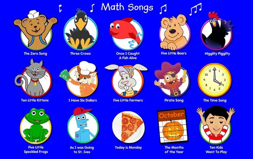 english-course-online-math-songs English Course Online MAth Songs